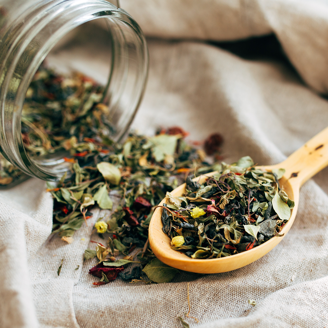Natural Organic Herbal Hair Tea Rinses