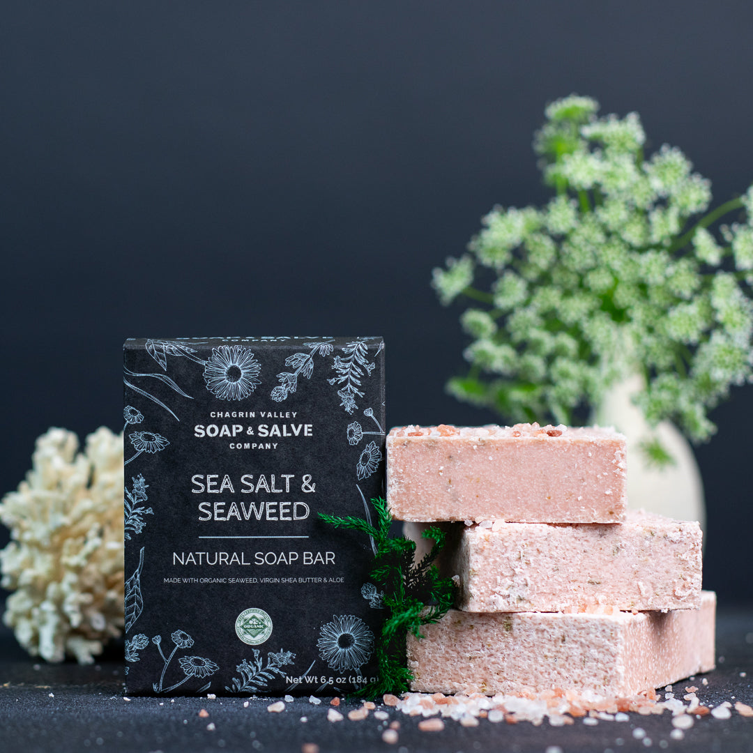 Natural Sea Salt and Seaweed Soap