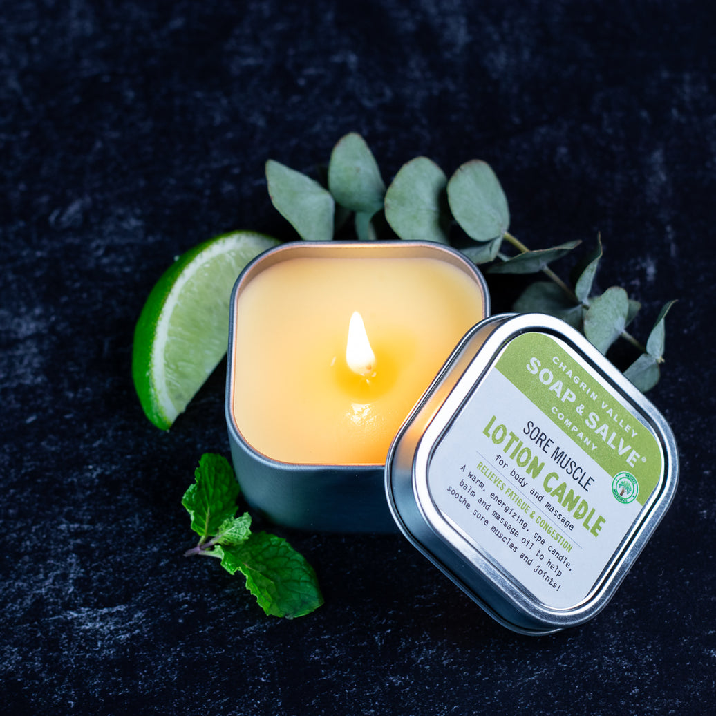 Body & Massage Candle: Sore Muscle