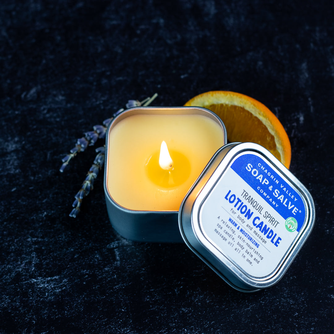 Body & Massage Candle: Tranquil Spirit