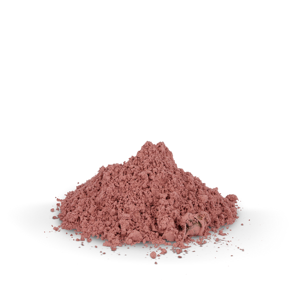 Mascarilla facial de arcilla: rosa e hibisco