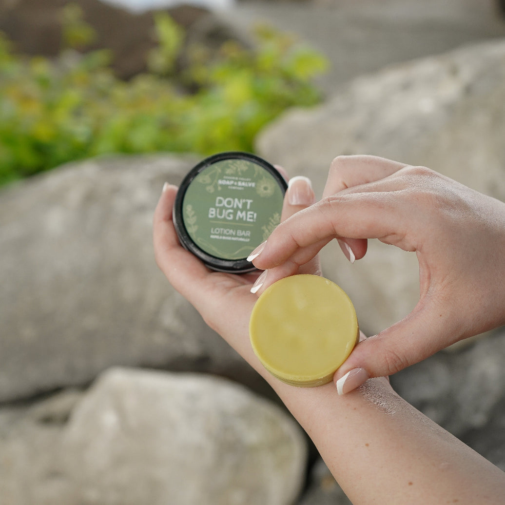 natural bug repellent lotion bar