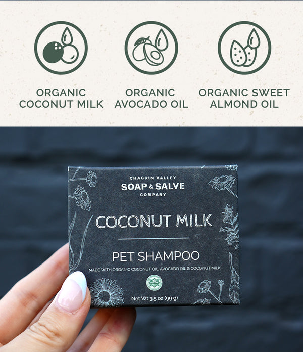 Champú para perros/mascotas: Leche de coco