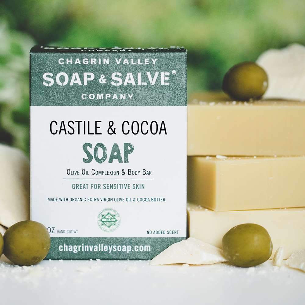 Natural Soap: Castile & Cocoa – Chagrin Valley Soap & Salve