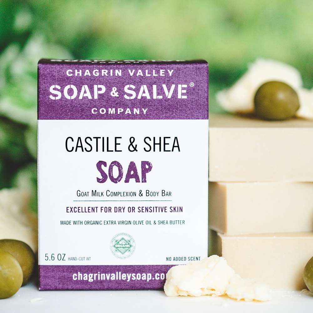 Soap: Castile (Olive) & Shea – Chagrin Valley Soap & Salve