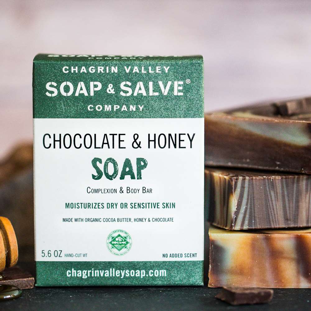 Natural Soap: Chocolate & Honey – Chagrin Valley Soap & Salve
