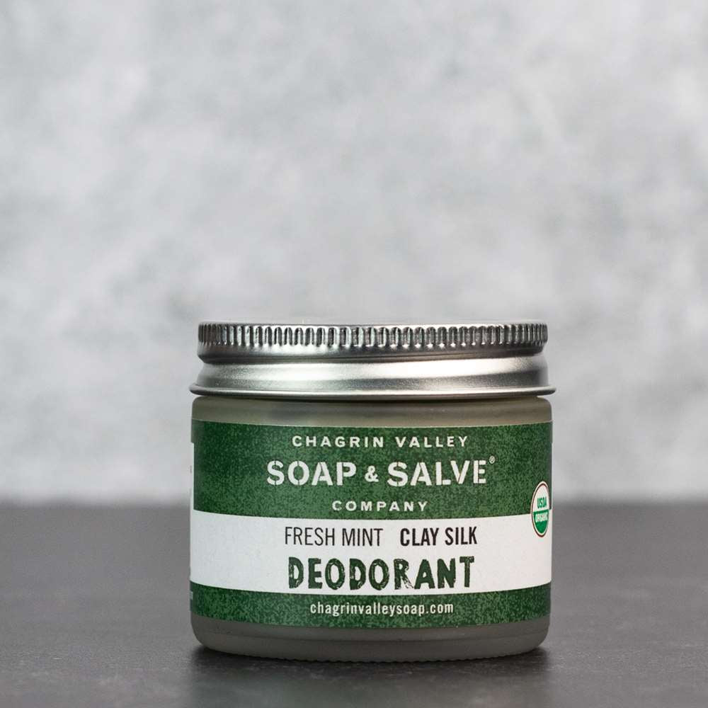 Deodorant: CLAY Silk Mint Mist – Chagrin Soap & Salve