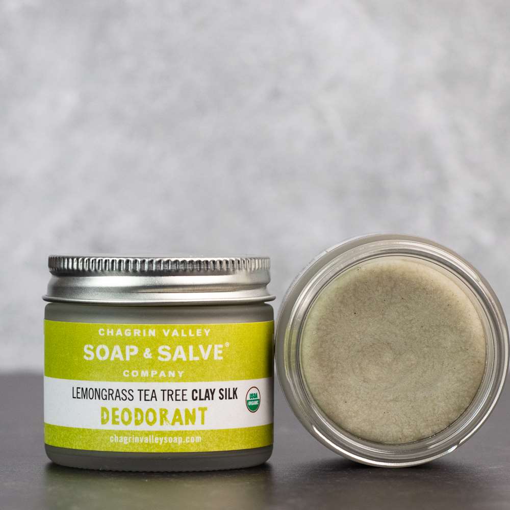 Deodorant: CLAY Silk Lemongrass