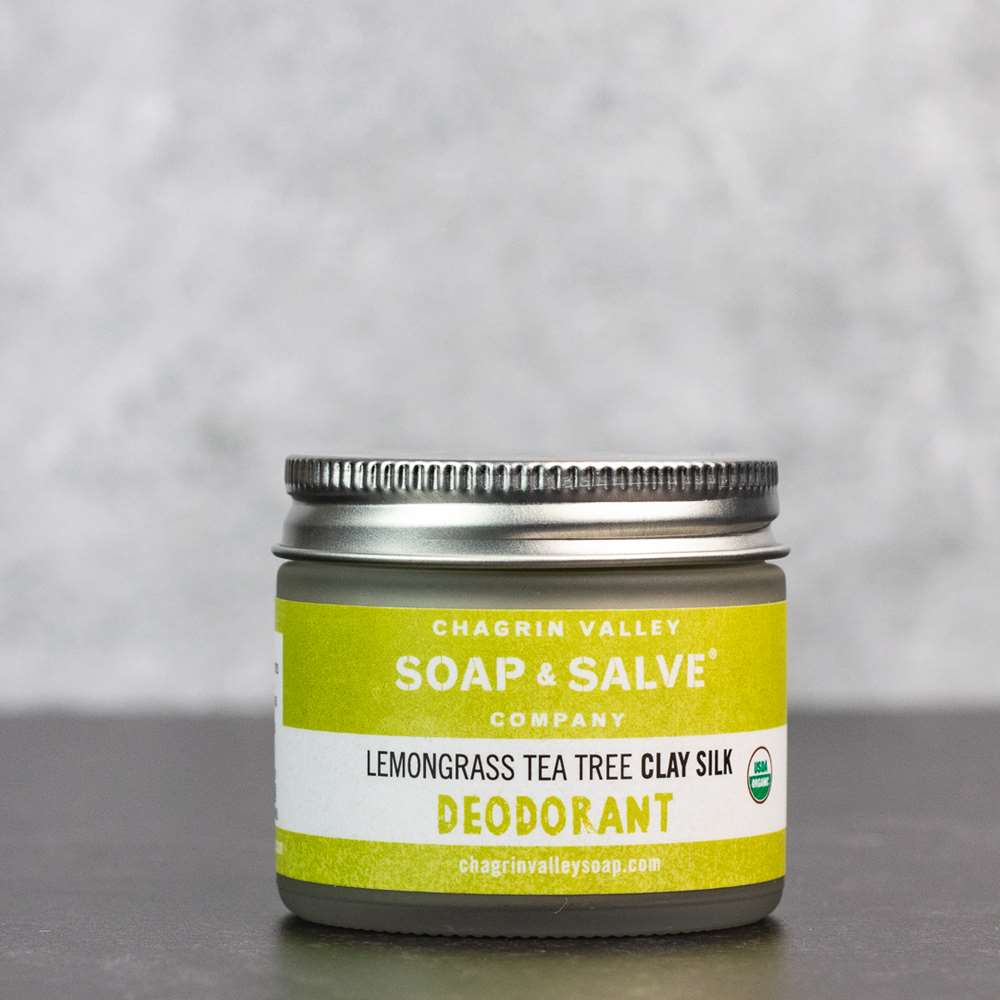 Deodorant: CLAY Silk Lemongrass