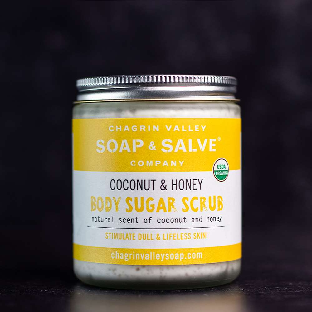 Body Sugar Scrub: Coconut & Honey