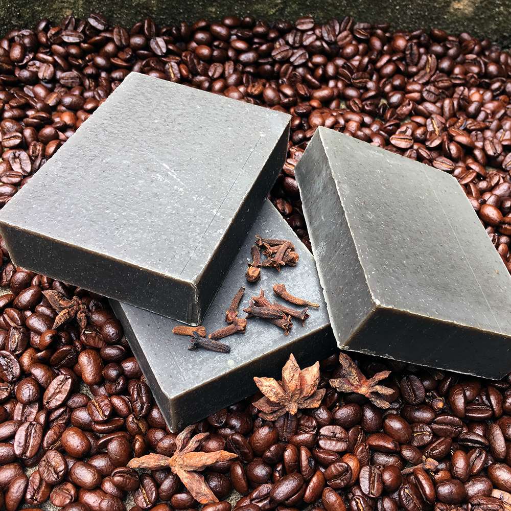 Coffee Shampoo Soap Bar - Natural Shampoo for Men - Right Soap