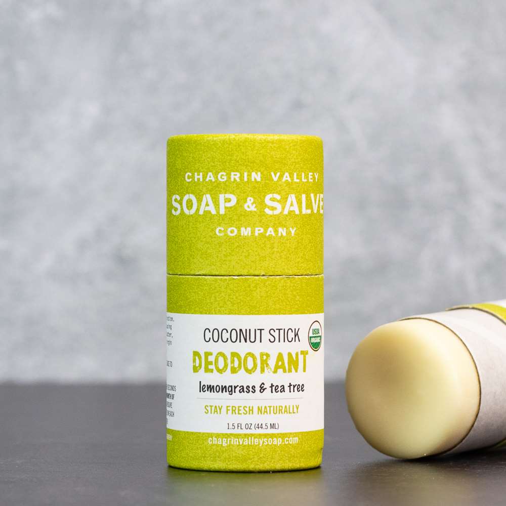 Deodorant: Coconut Stick Lemongrass Tea Tree