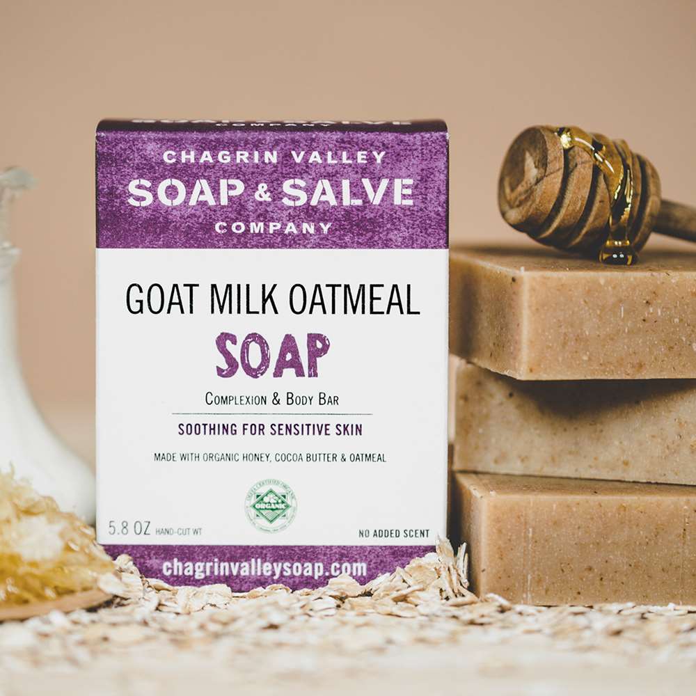 Honey & Oat Goats Milk Soap