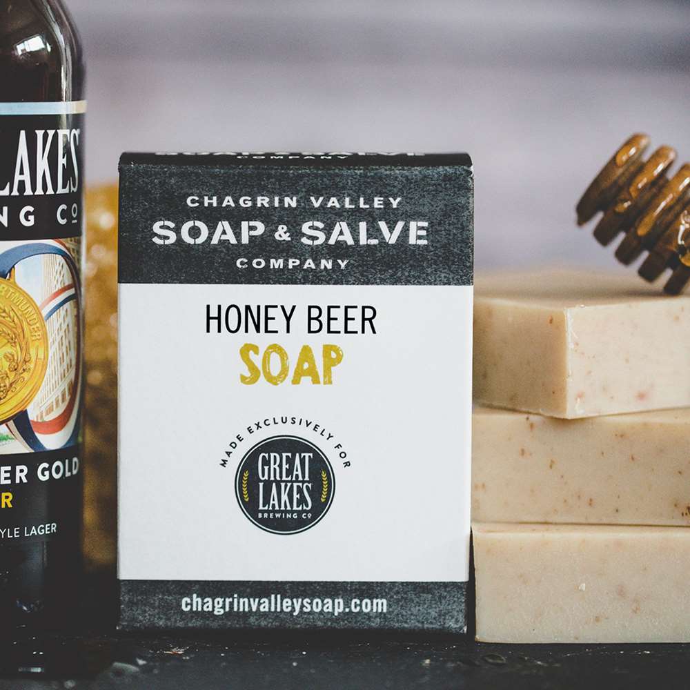 Chagrin Valley Bar Soap Honey Beer
