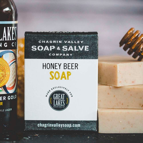 Natural Soap: Honey Beer – Chagrin Valley Soap & Salve