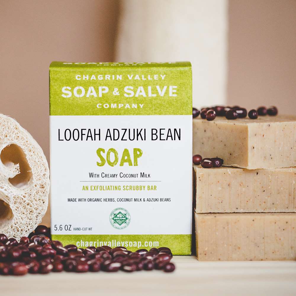 Soap: Loofah Adzuki Exfoliating