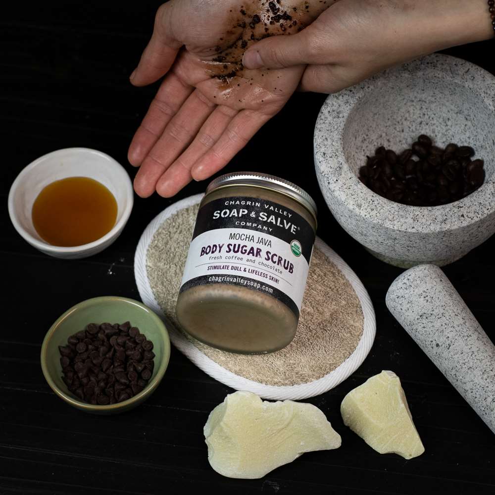 Body Sugar Scrub: Mocha Java