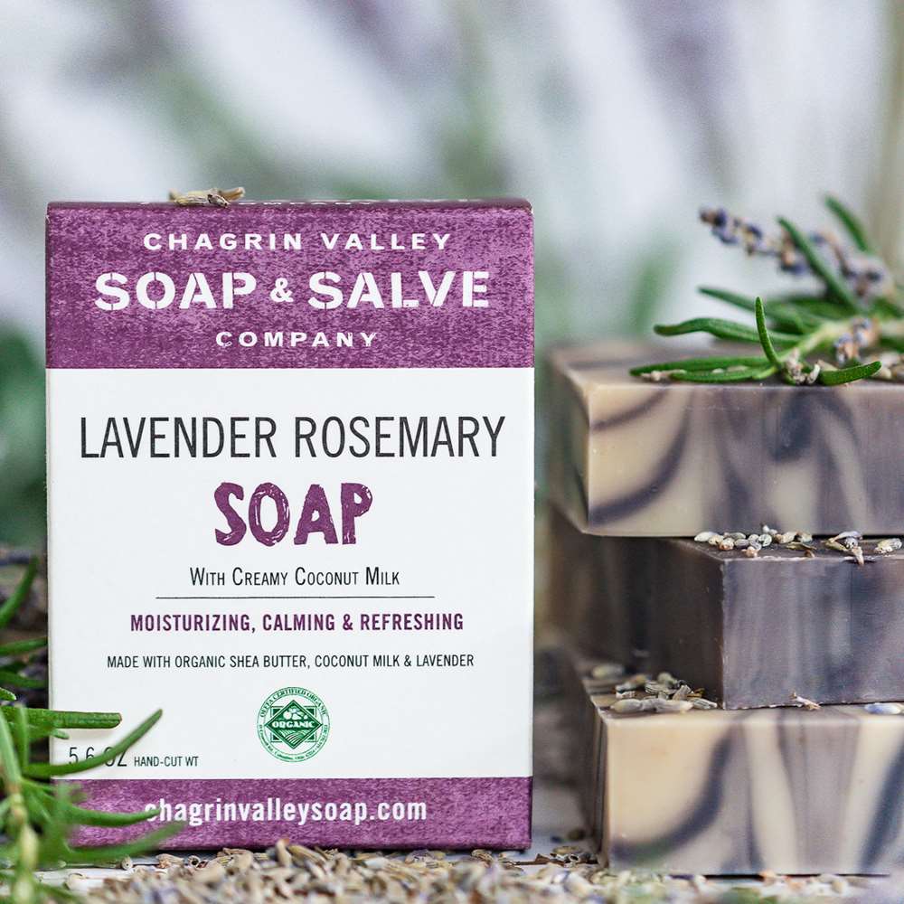 Natural Soap: Lavender Rosemary – Chagrin Valley Soap & Salve