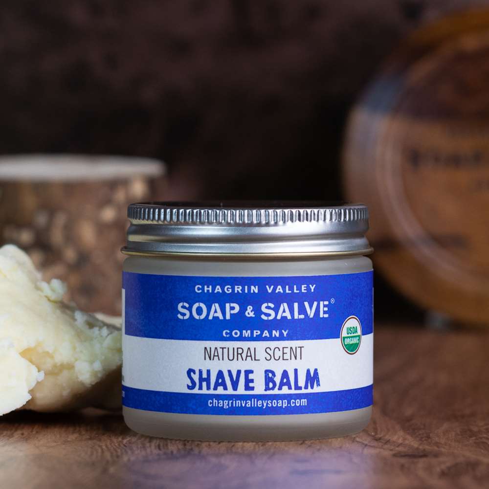 After Shave & Beard Balm: Natural Scent – Chagrin Valley Soap & Salve