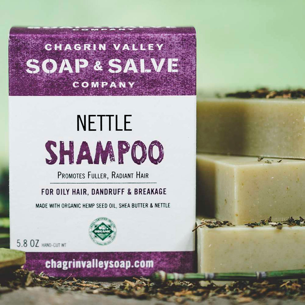 Shampoo Bar Nettle Chagrin Valley Soap & Salve