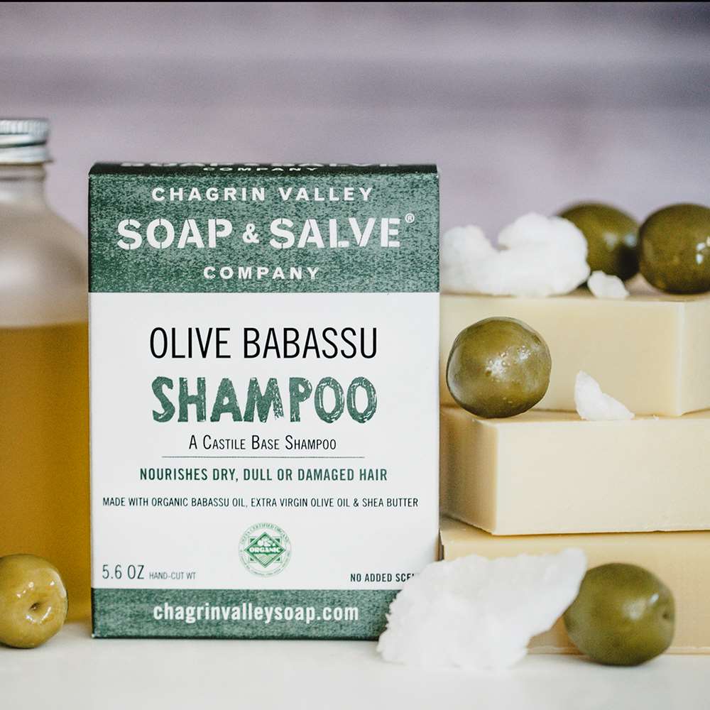 Shampoo Bar: Olive & Babassu – Chagrin Valley Soap & Salve