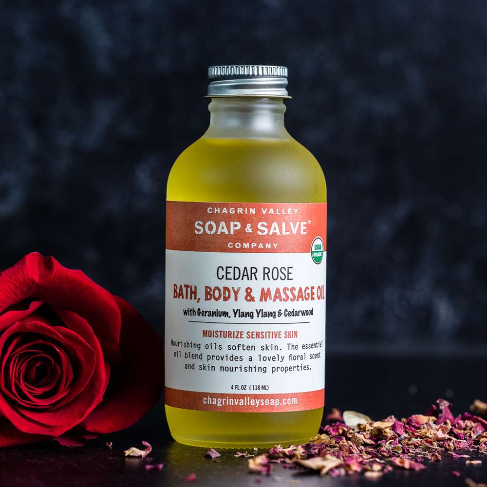 Bath and Body Oil: Rose Garden