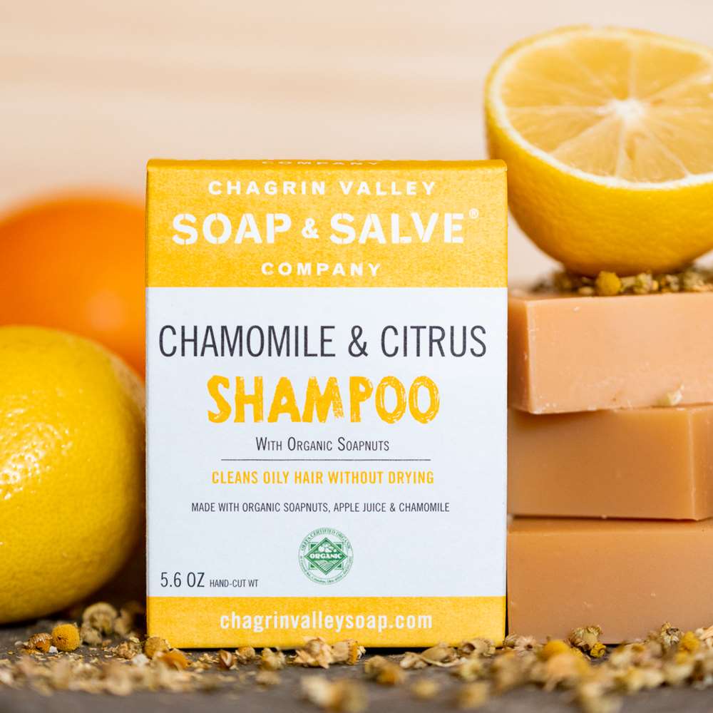 Shampoo Bar: Chamomile & Citrus – Chagrin Valley Soap & Salve