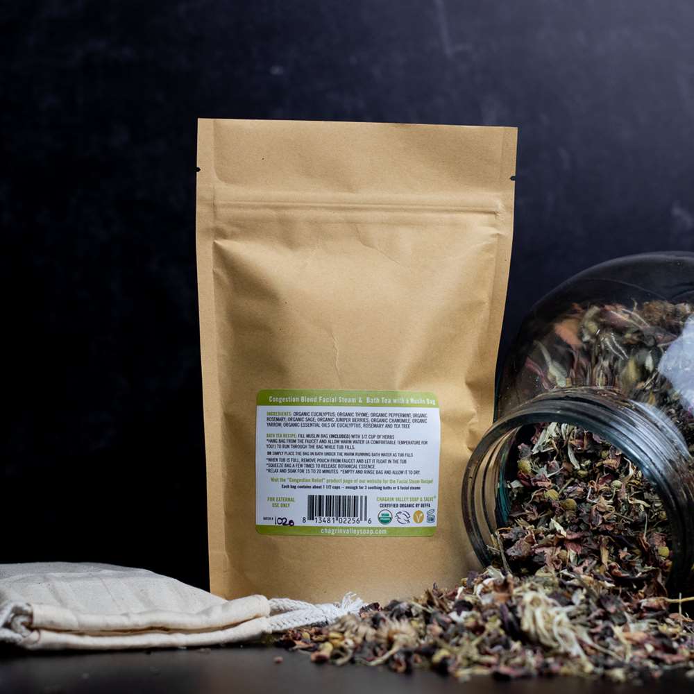 Bath & Facial Tea: Congestion Relief Blend
