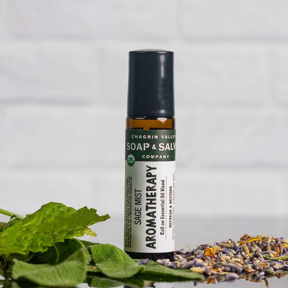 Aromatherapy Essential Oil Roll On: Sage Mist