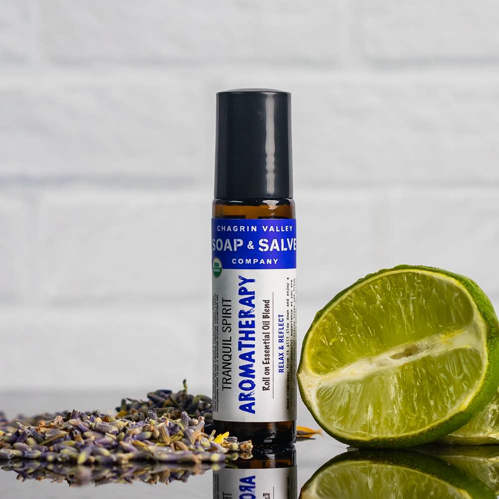 Aromatherapy Essential Oil Roll On: Tranquil Spirit