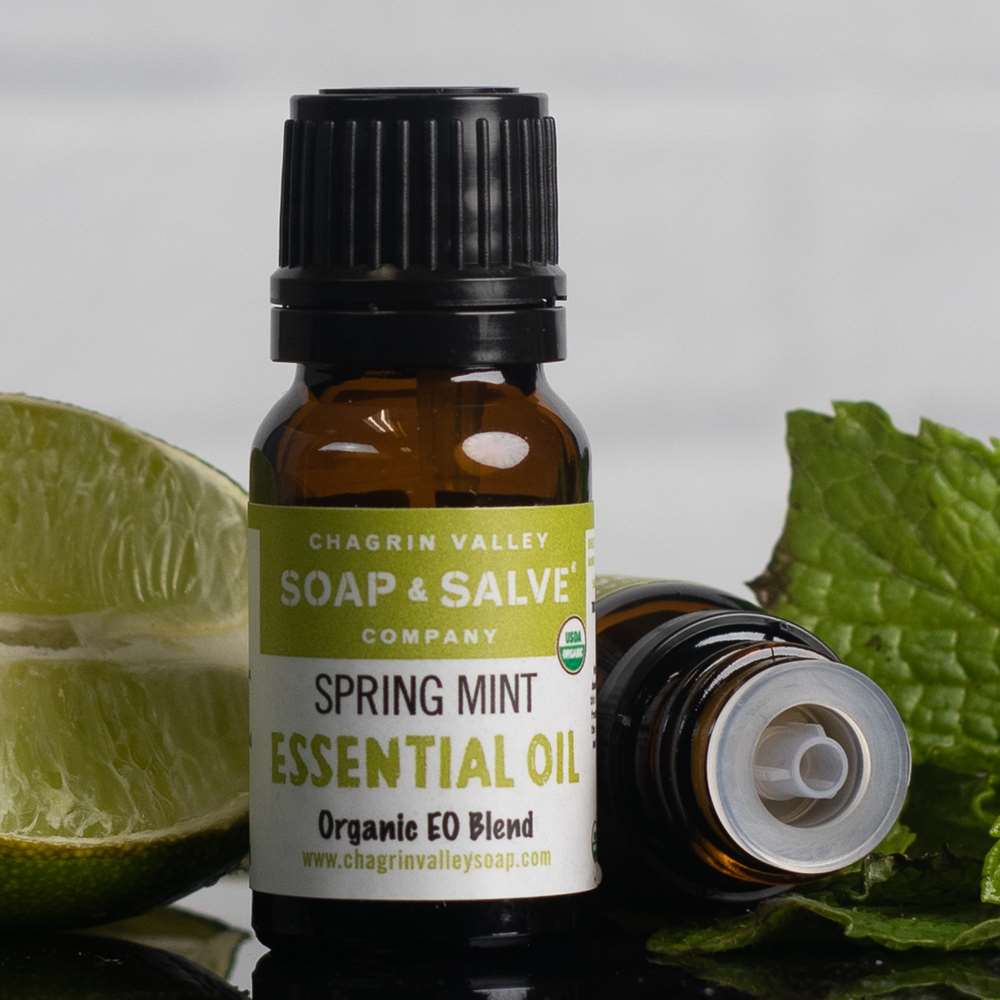 Aromatherapy Essential Oil Blend: Spring Mint