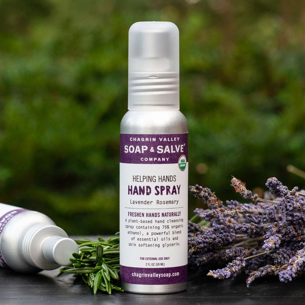 Hand Cleanser Spray: Lavender Rosemary