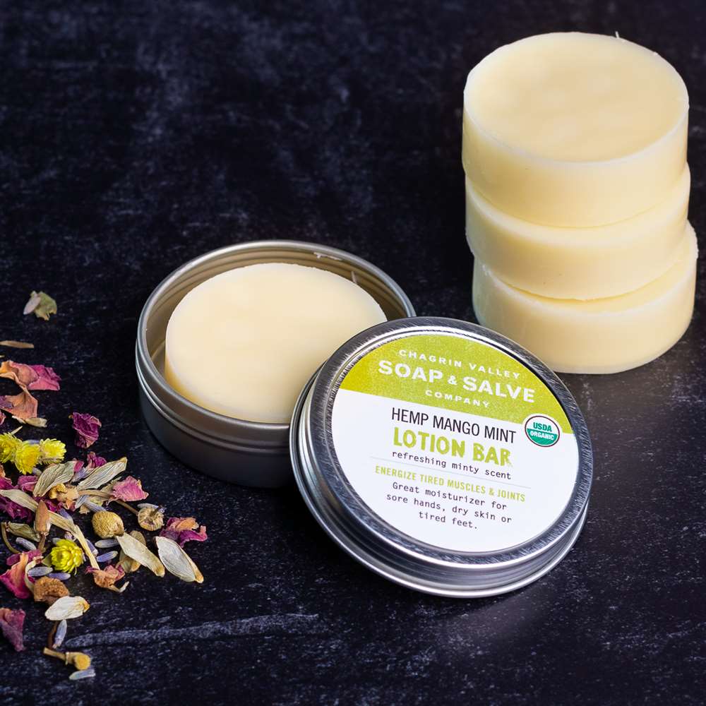 Lotion Bar: Hemp Mango Mint