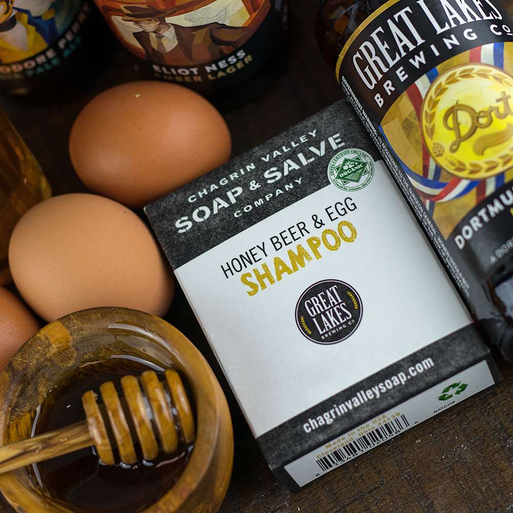 Shampoo Bar: Honey Beer & Egg