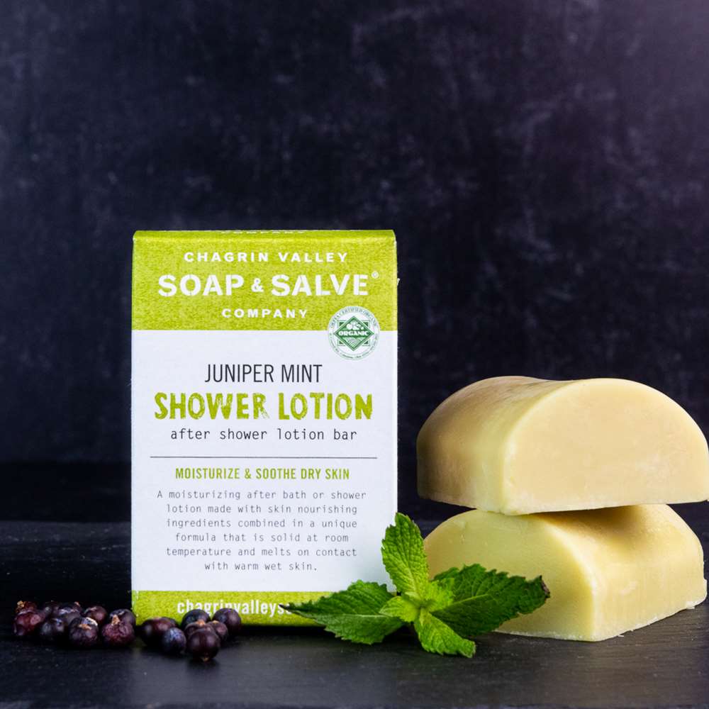 Shower Butter Bar: Mint Berry – Chagrin Valley Soap & Salve